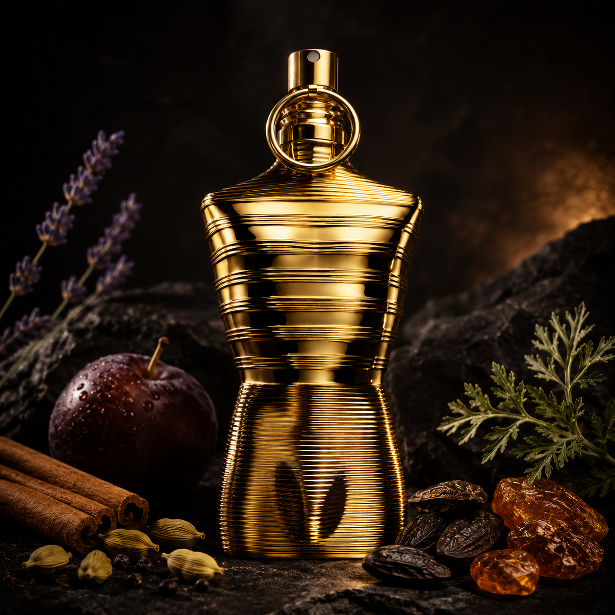 Jean Paul Gaultier Le Male Elixir Absolu original perfume bottle