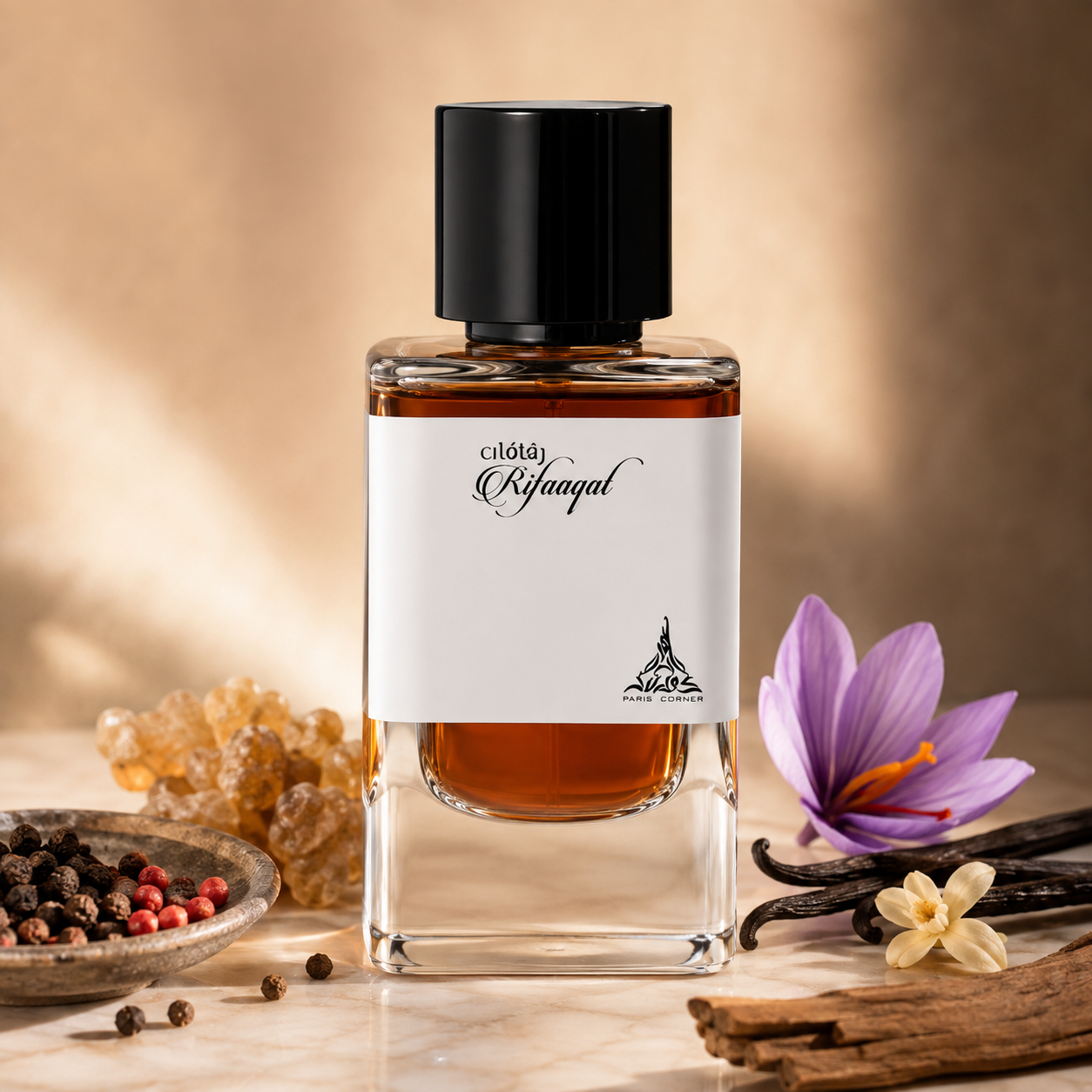 Paris Corner Rifaaqat perfume bottle, authentic EDP decant